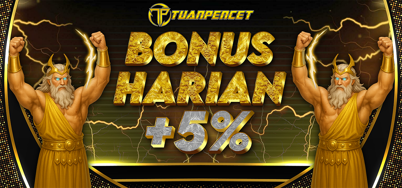 BONUS HARIAN 5%
